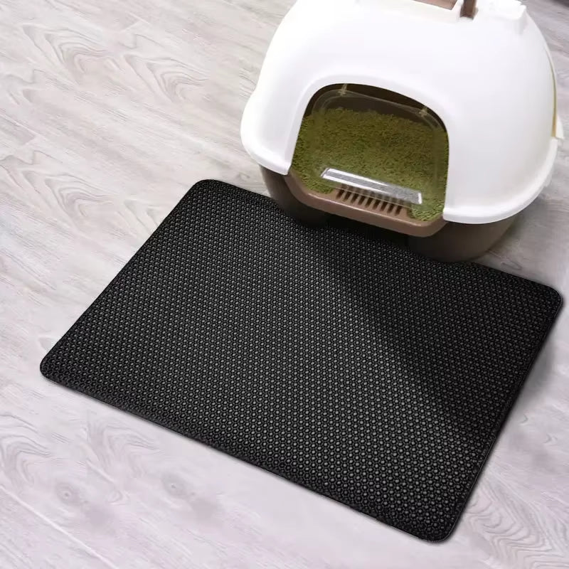 Double-Layer Waterproof Cat Litter Mat