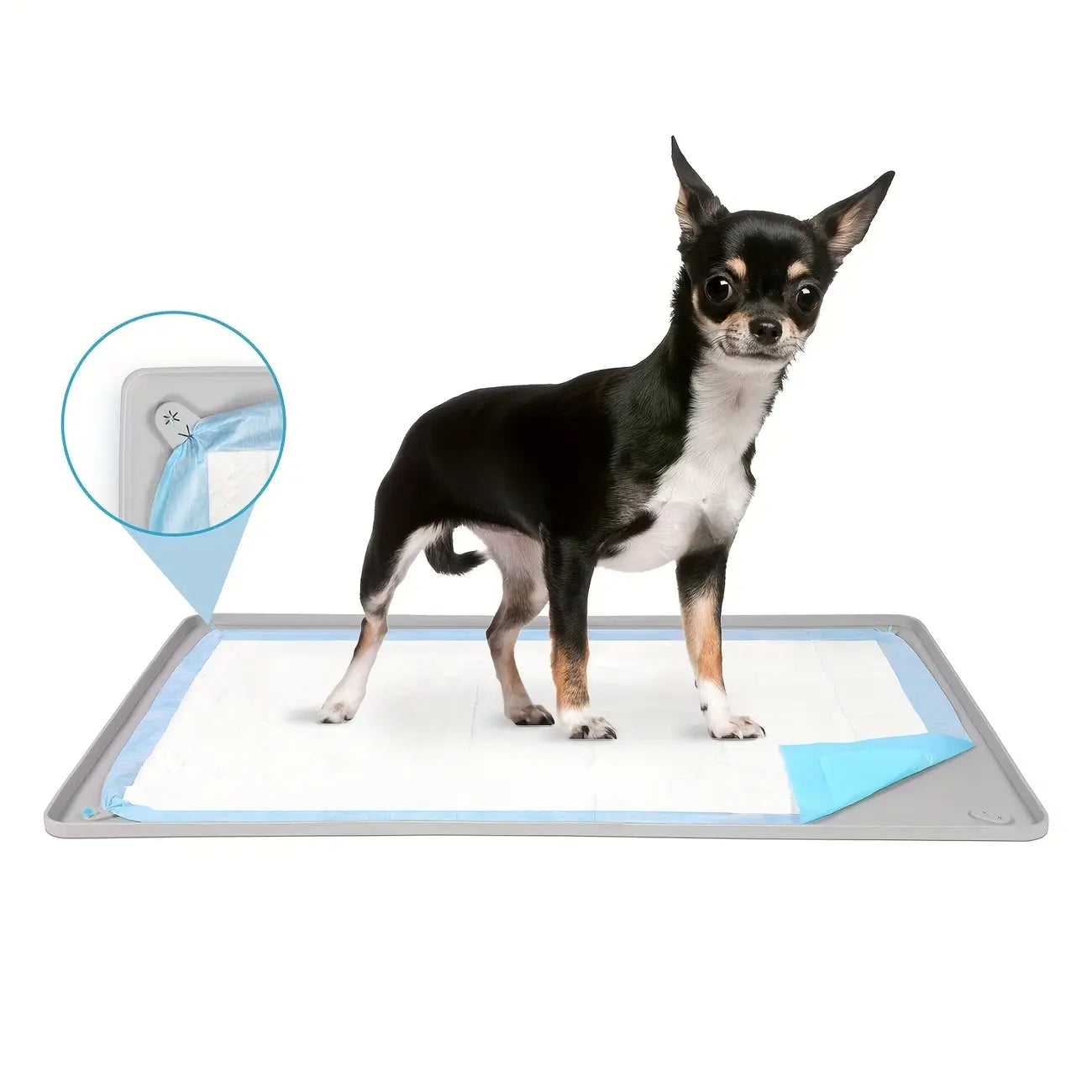 Silicone Dog Pee Pad Holder – Leak-Proof & Non-Slip