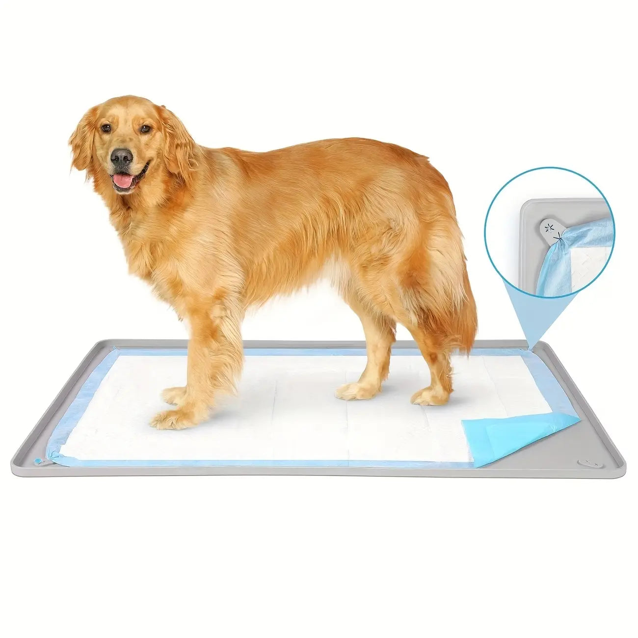 Silicone Dog Pee Pad Holder – Leak-Proof & Non-Slip