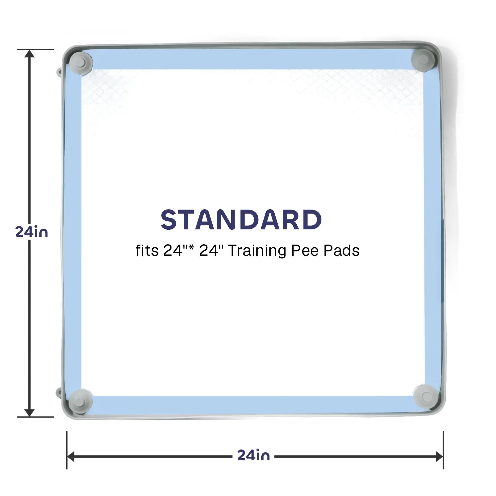 Silicone Dog Pee Pad Holder – Leak-Proof & Non-Slip