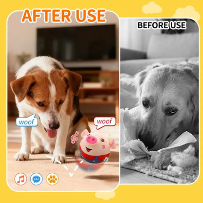 Rechargeable Interactive Dog Toy for Small, Medium & Large Dogs