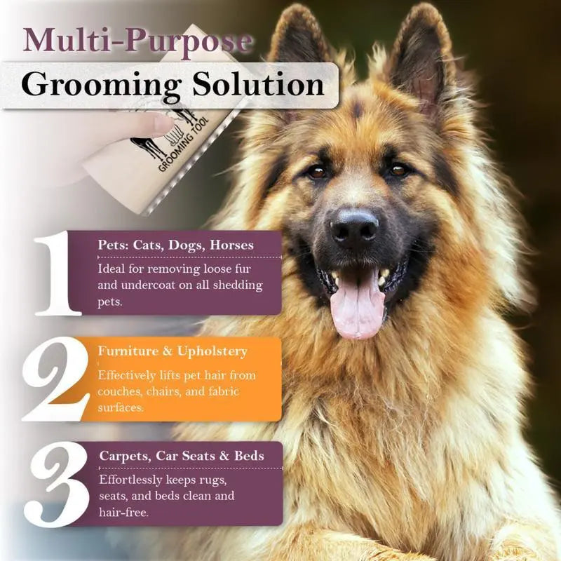 Dog Brush for Shedding & Grooming 5 Inch Comb for Short & Long Haired Dogs Efficient Fur Removal Deshedding Tool 5Oz Weight Groomer Tools Outdoorfun Outdoor Fun Summervibes Pet Lovers Petlovers