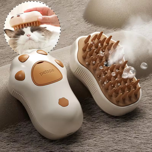 3-in-1 Steam Pet Grooming Brushs