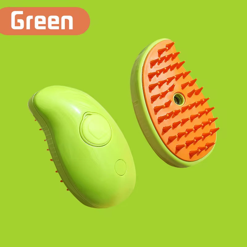 3-in-1 Steam Pet Grooming Brushs