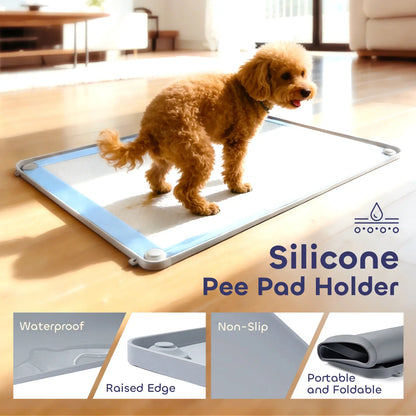 Silicone Dog Pee Pad Holder – Leak-Proof & Non-Slip